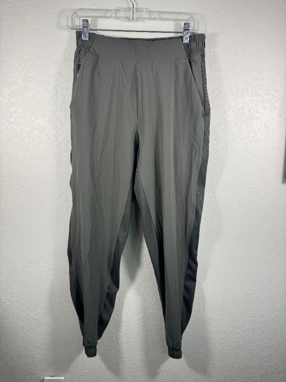 Athleta Textured Brooklyn Jogger Size 4 Dark Green